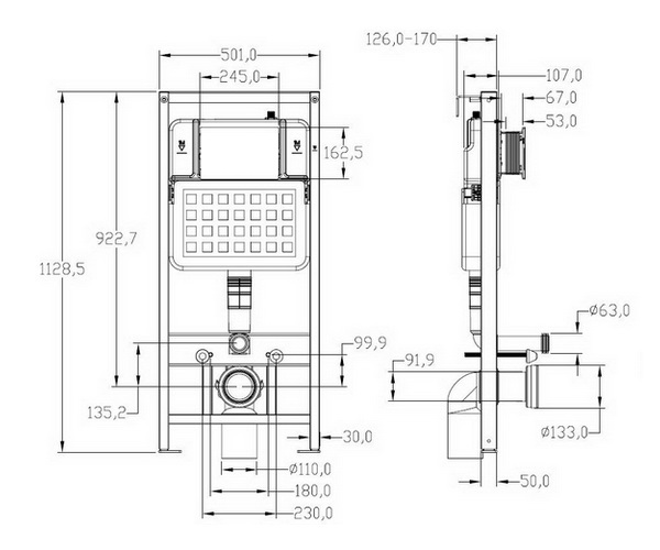 инсталляция ALLEN BRAU EVO
